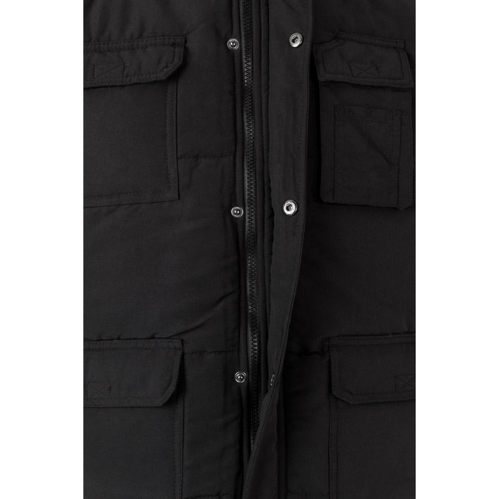 VL MEFITIS. Vestă căptușită cu mai multe buzunare (220g/m²), din poliester (100%) Negru 3XL
