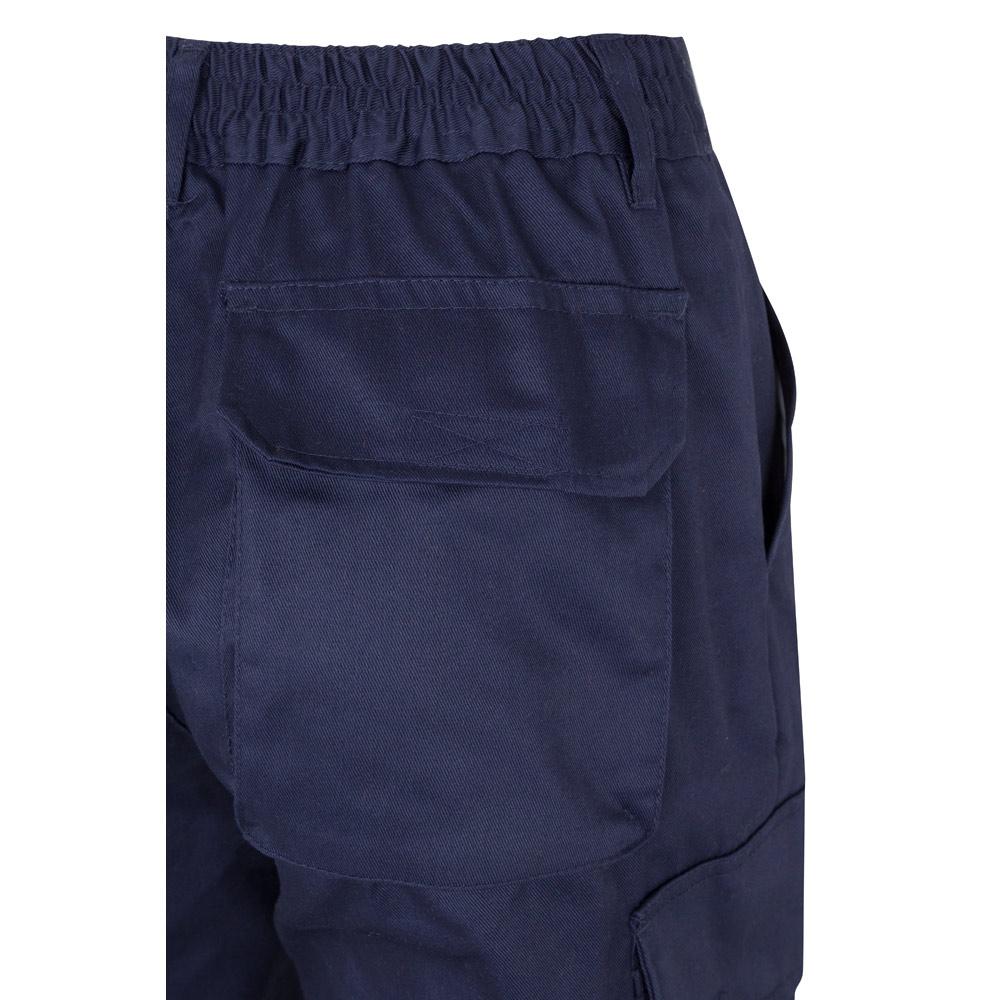 VL ASCLEPIUS. Pantaloni din twill cu buzunare multiple (200 g/m²), din bumbac (35%) și poliester (65%) Albastru M