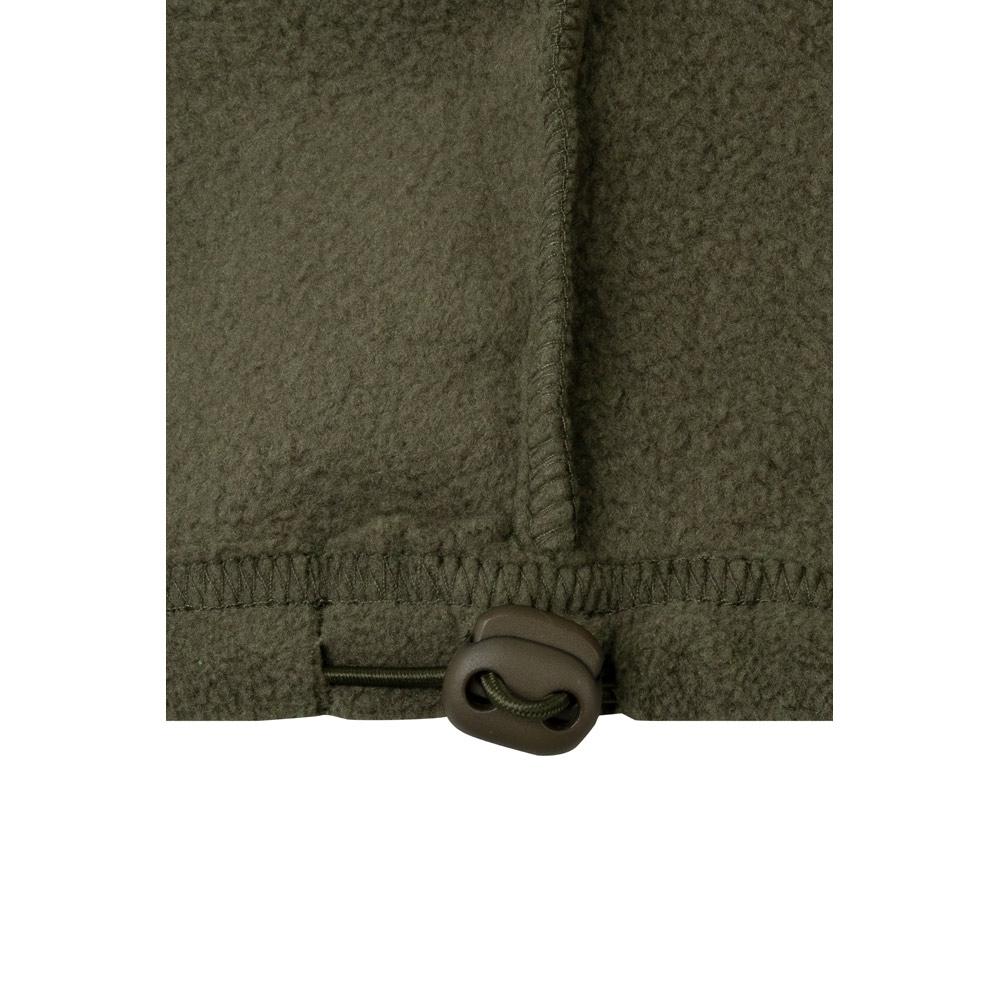 VL EROS LARGE. Jachetă fleece în două tonuri (280g/m²), din poliester (100%) Verde armată Galben 5XL