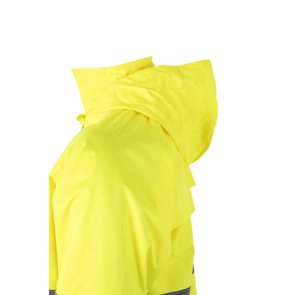 VL VENUS. Costum de ploaie (130 g/m²), din poliester (100%) cu strat PU Galben hexacrom L