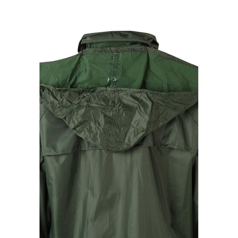VL SEDNA. Costum de ploaie (225g/m²), din două piese, din poliester (100%) cu înveliș din PVC Verde M