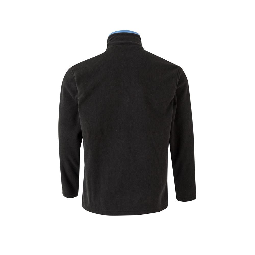 VL GERAS. Jachetă fleece bicoloră (220g/m²) din poliester (100%) Negru Albastru deschis M
