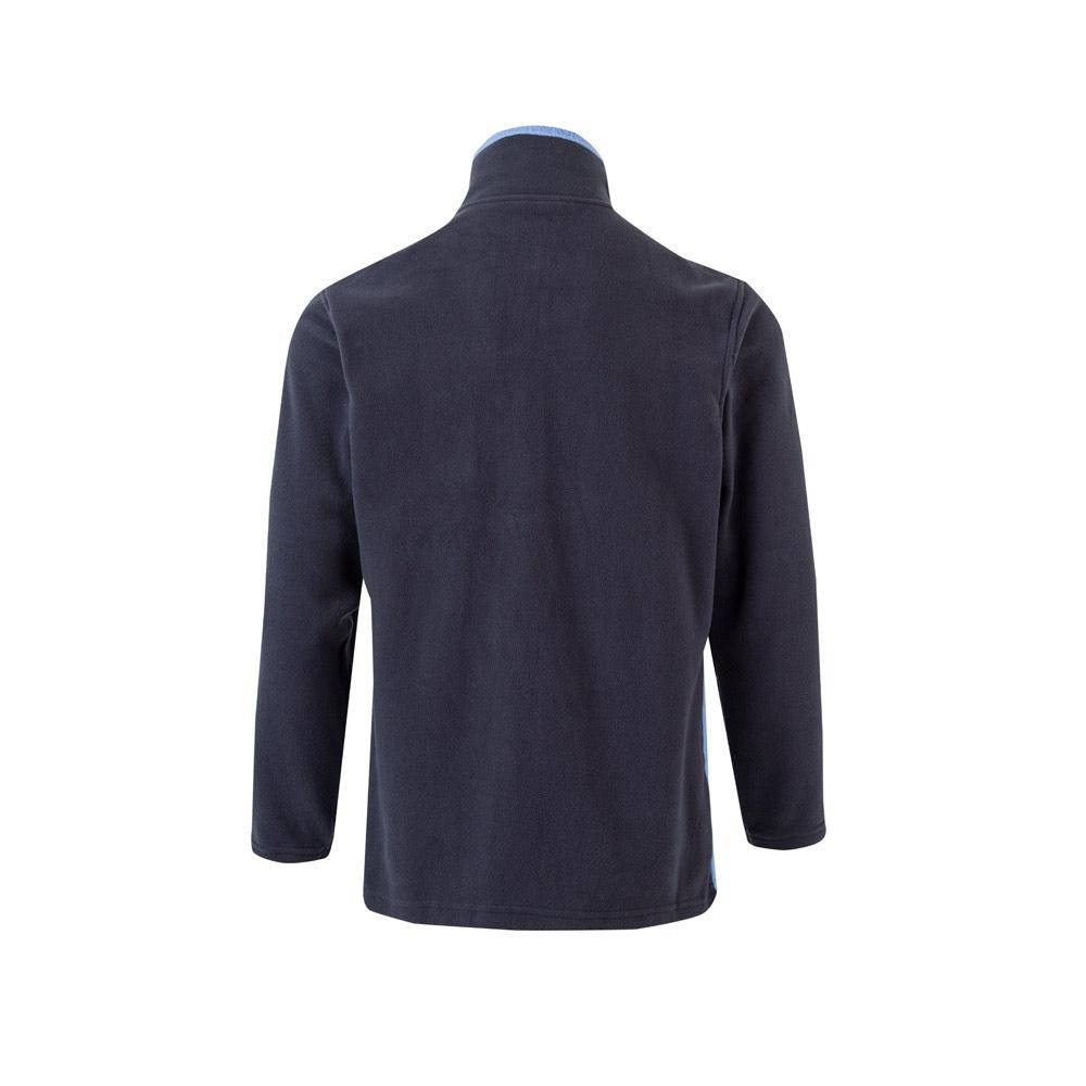 VL GERAS. Jachetă fleece bicoloră (220g/m²) din poliester (100%) Albastru Albastru deschis L