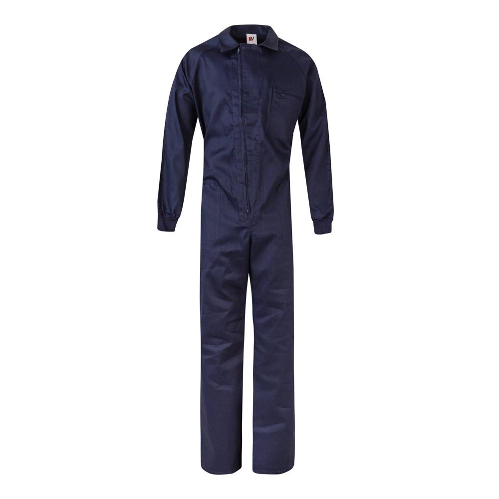 VL YAMA. Salopetă din twill (200 g/m²), din bumbac (35%) și poliester (65%) Albastru
