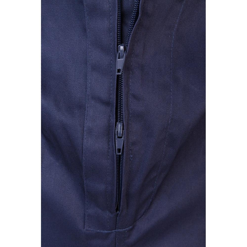VL YAMA. Salopetă din twill (200 g/m²), din bumbac (35%) și poliester (65%) Albastru 72