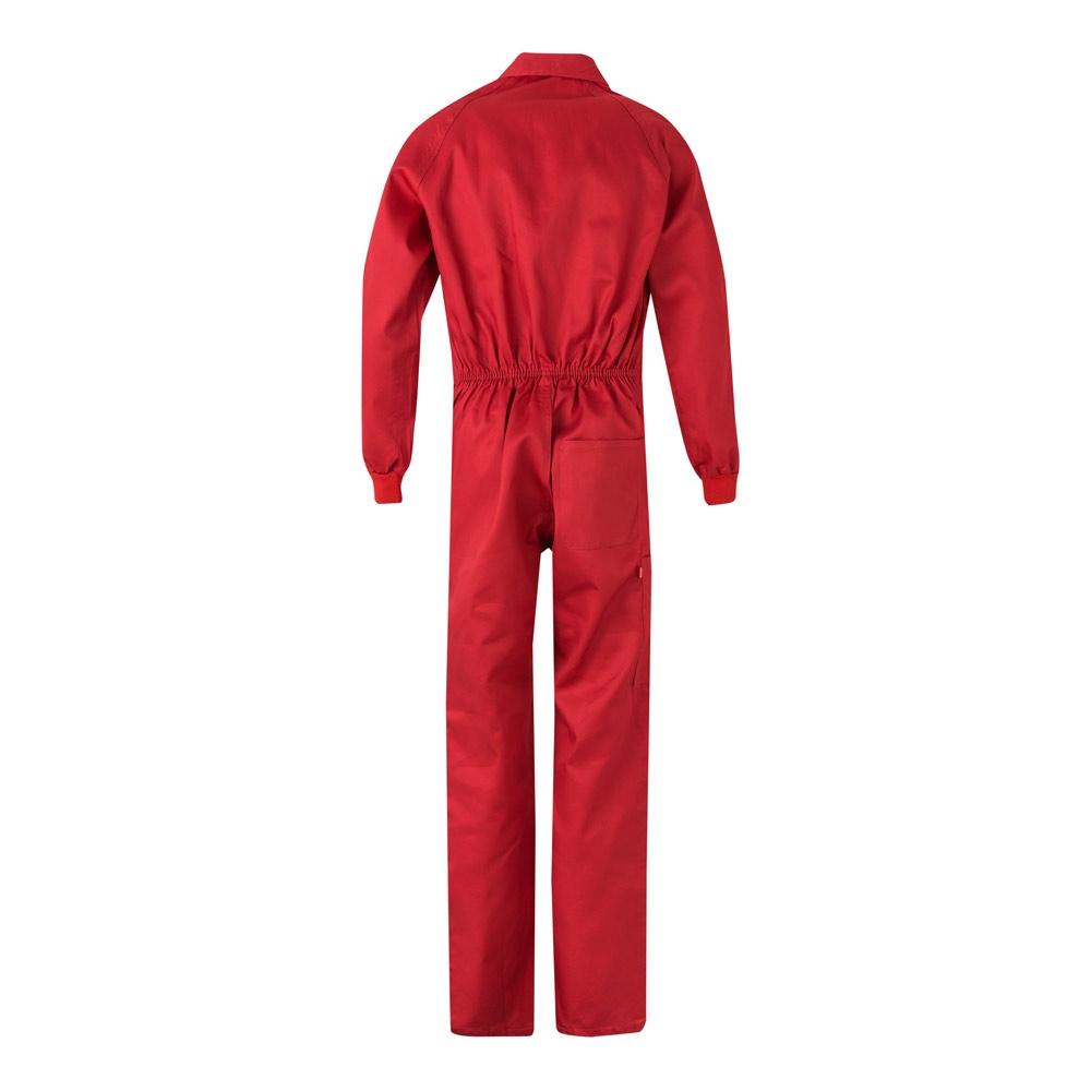 VL YAMA. Salopetă din twill (200 g/m²), din bumbac (35%) și poliester (65%) Roșu 50