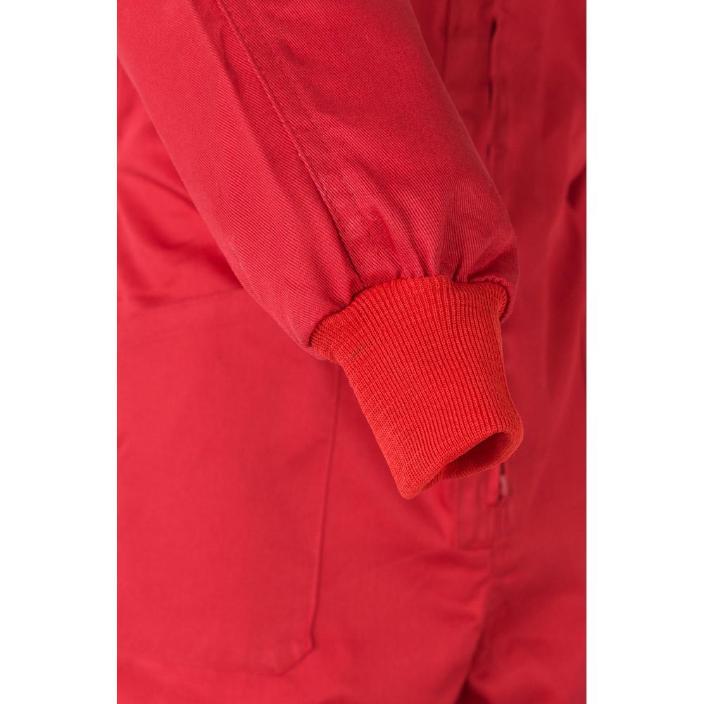 VL YAMA. Salopetă din twill (200 g/m²), din bumbac (35%) și poliester (65%) Roșu 50