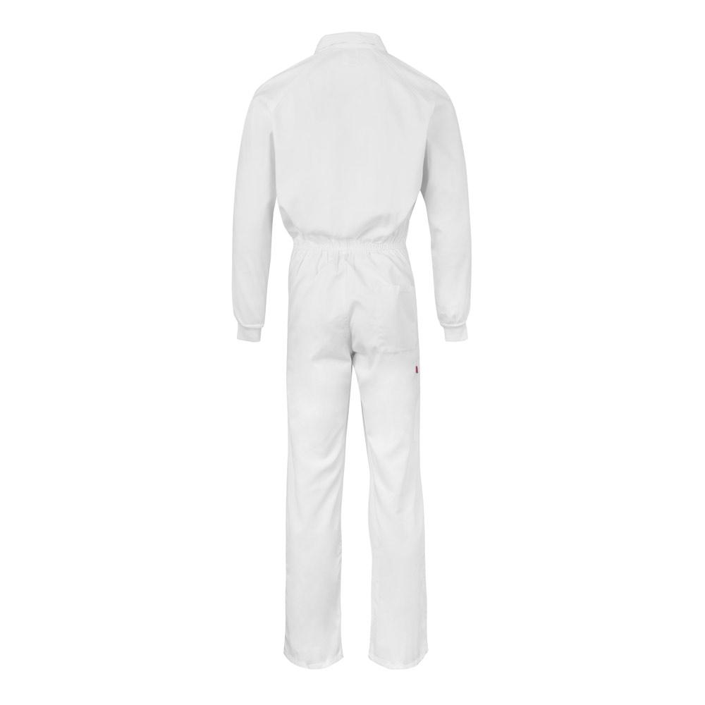 VL YAMA. Salopetă din twill (200 g/m²), din bumbac (35%) și poliester (65%) Alb 64