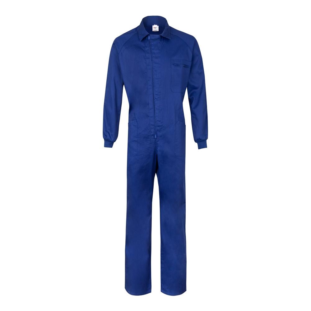 VL YAMA. Salopetă din twill (200 g/m²), din bumbac (35%) și poliester (65%) Albastru Royal