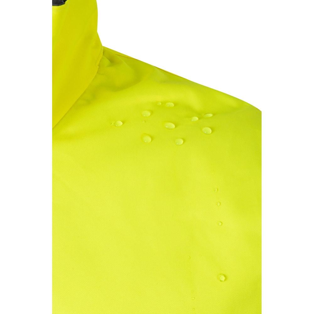 VL THEMIS. Parka bicoloră (190g/m²), din poliester (100%), cu strat PU Gri Galben L