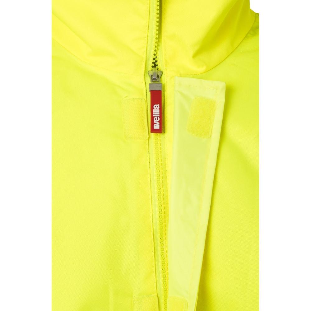 VL THEMIS. Parka bicoloră (190g/m²), din poliester (100%), cu strat PU Gri Galben L