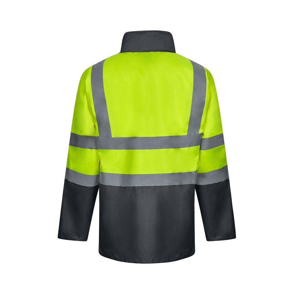 VL JUNO LARGE. Parka 4 în 1 în două tonuri (180 g/m²), din poliester (100%) cu strat PU Gri Galben 5XL