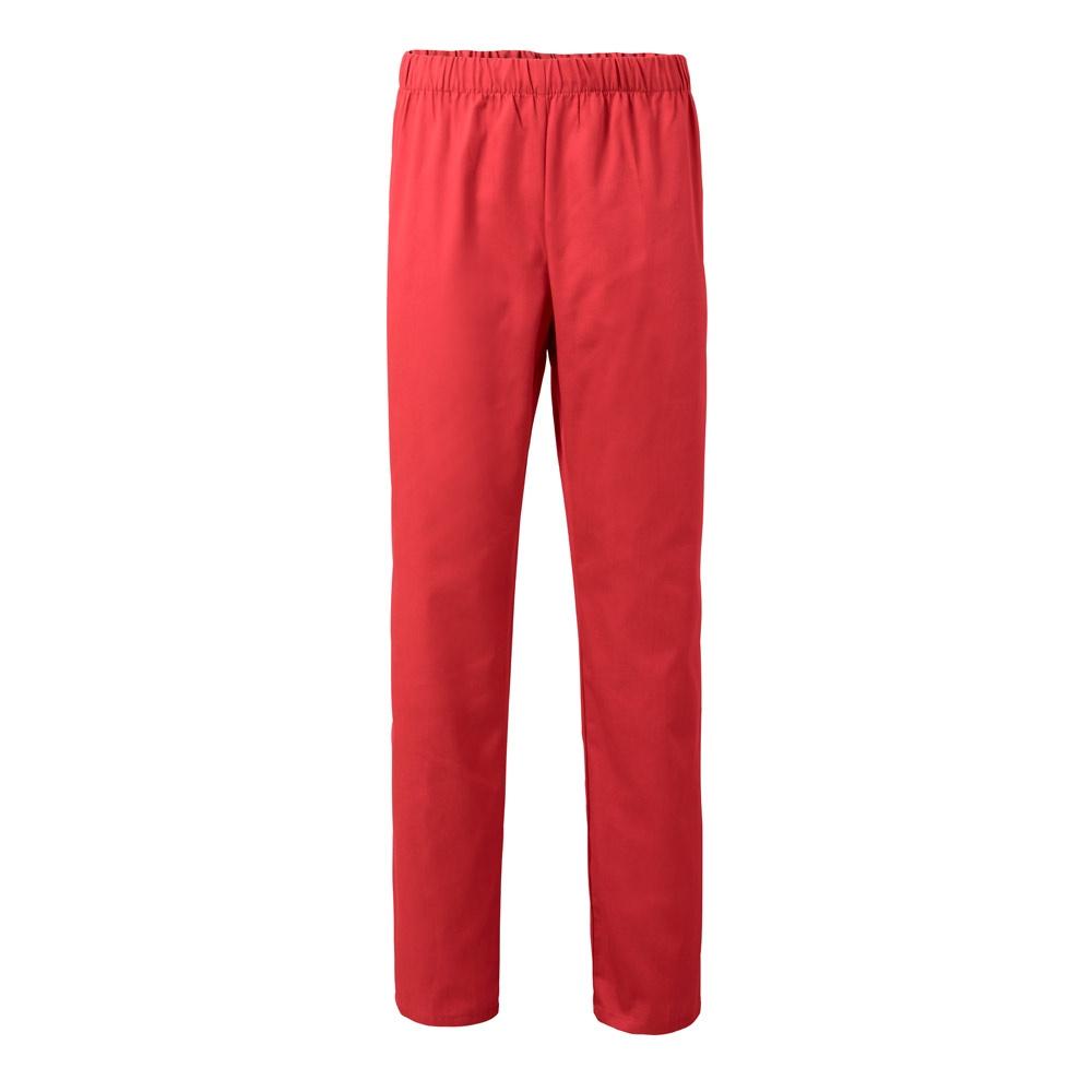 VL APHRODITE. Pantaloni din twill (190g/m²), din bumbac (35%) și poliester (65%) Roșu