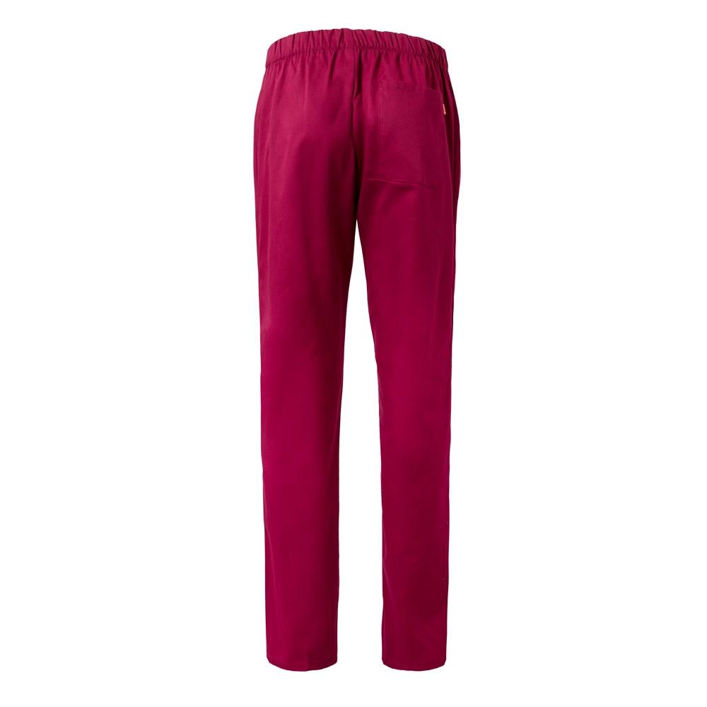 VL APHRODITE. Pantaloni din twill (190g/m²), din bumbac (35%) și poliester (65%) Burgundia L