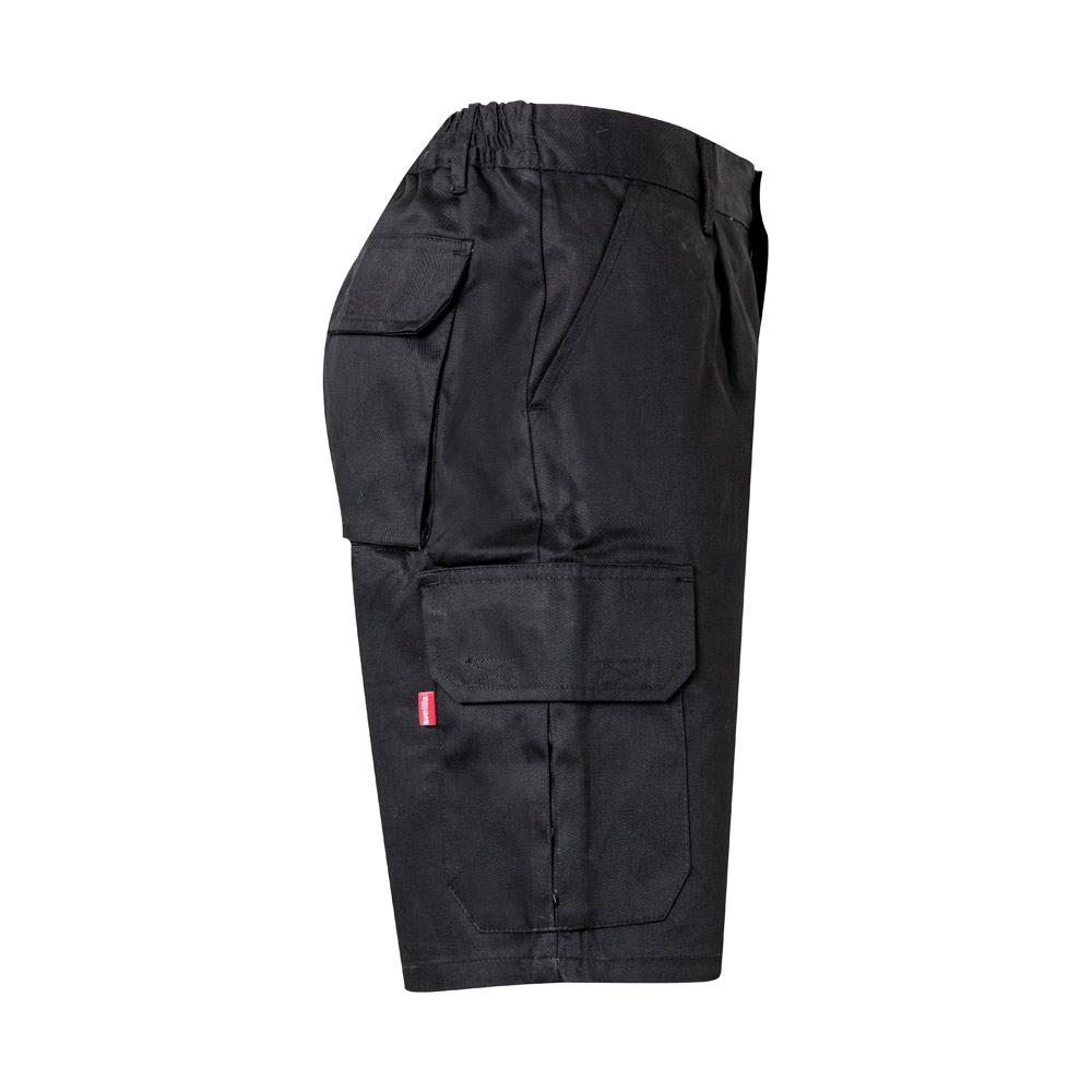 VL CHIONE. Bermude din twill cu buzunare multiple (200 g/m²), din bumbac (35%) și poliester (65%) Negru 58