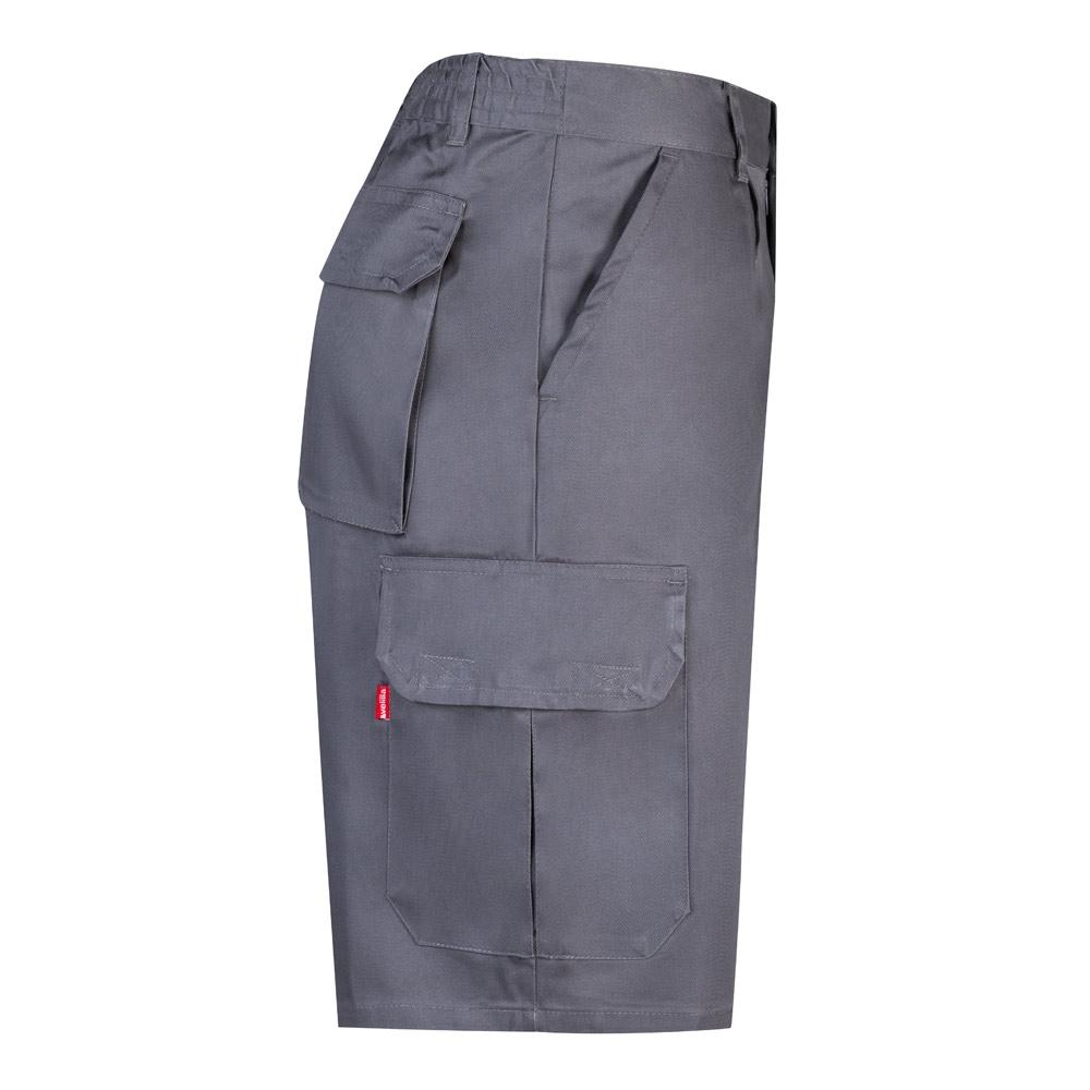 VL CHIONE. Bermude din twill cu buzunare multiple (200 g/m²), din bumbac (35%) și poliester (65%) Gri 50
