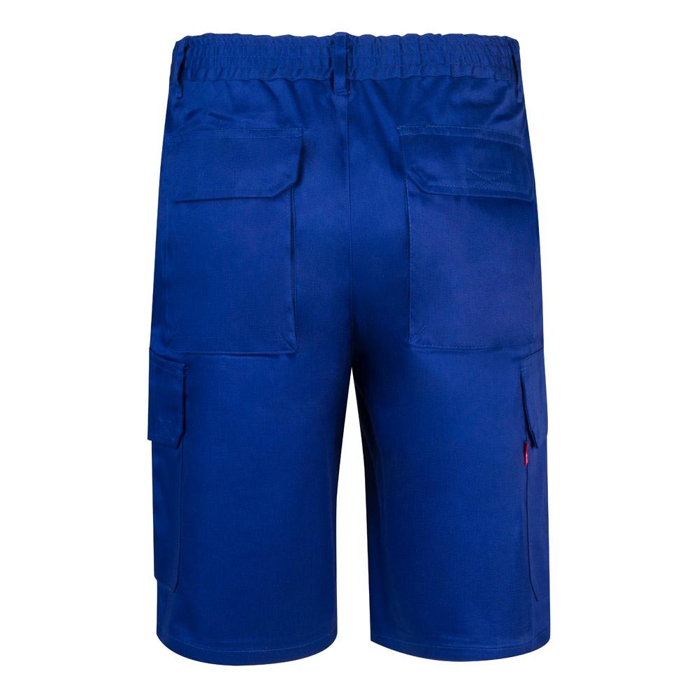 VL CHIONE. Bermude din twill cu buzunare multiple (200 g/m²), din bumbac (35%) și poliester (65%) Albastru Royal 58