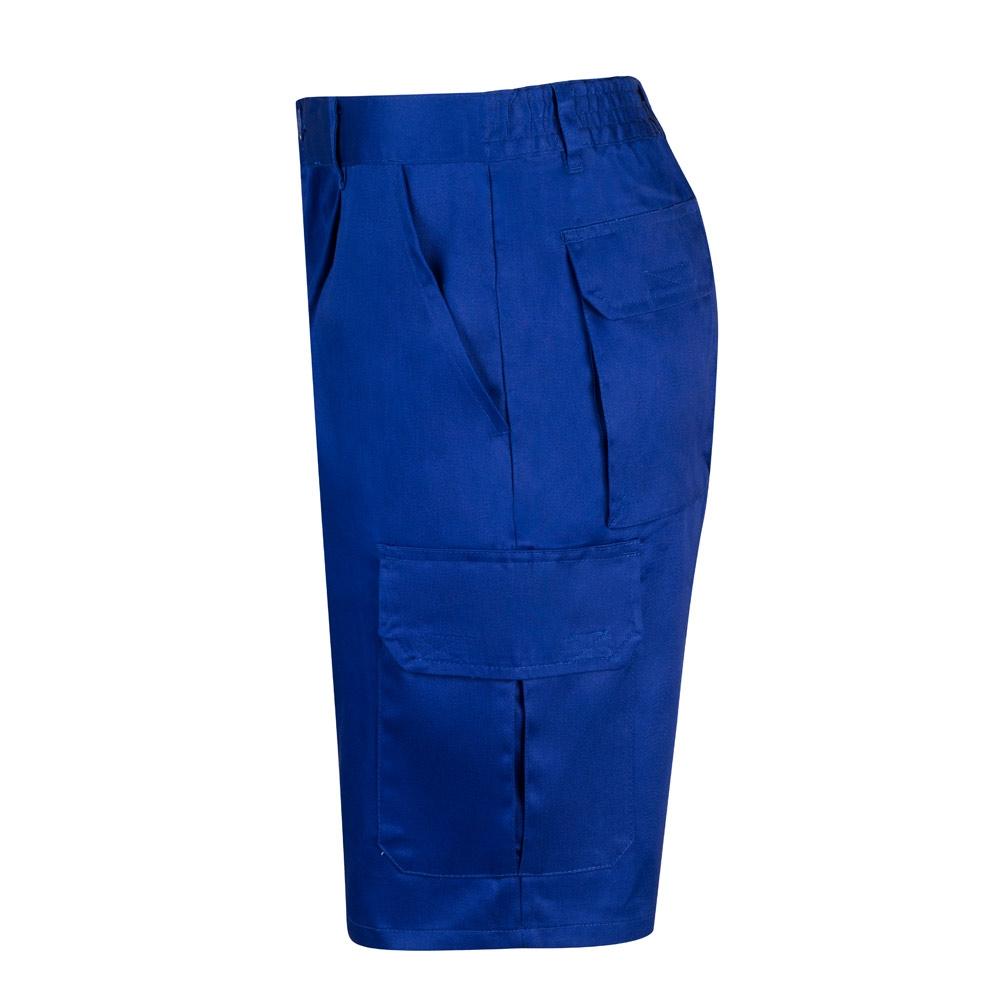 VL CHIONE. Bermude din twill cu buzunare multiple (200 g/m²), din bumbac (35%) și poliester (65%) Albastru Royal 58