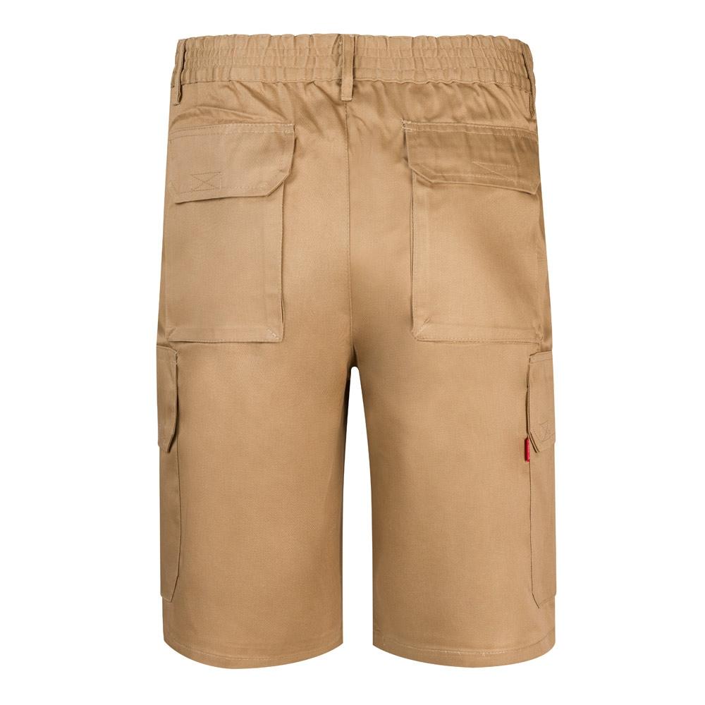 VL CHIONE. Bermude din twill cu buzunare multiple (200 g/m²), din bumbac (35%) și poliester (65%) Natural 44