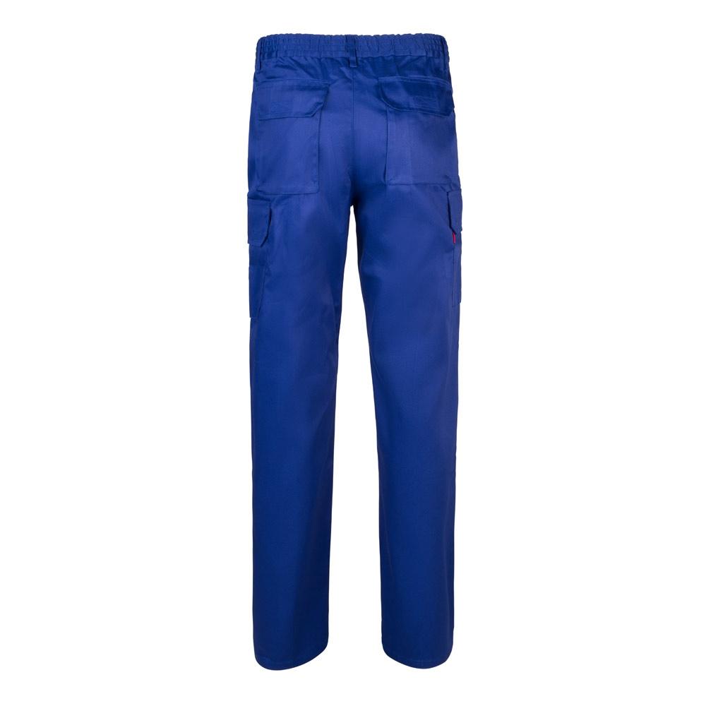 VL MABON. Pantaloni din twill cu mai multe buzunare (200g/m²), din bumbac (35%) și poliester (65%) Albastru Royal 44