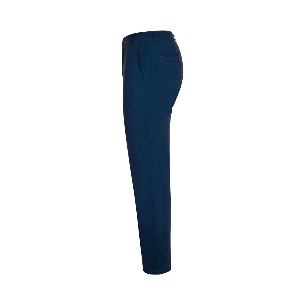 VL VISHNU. Pantaloni chino stretch unisex (260g/m²), din bumbac (98%) și elastan (2%) Albastru marin 38