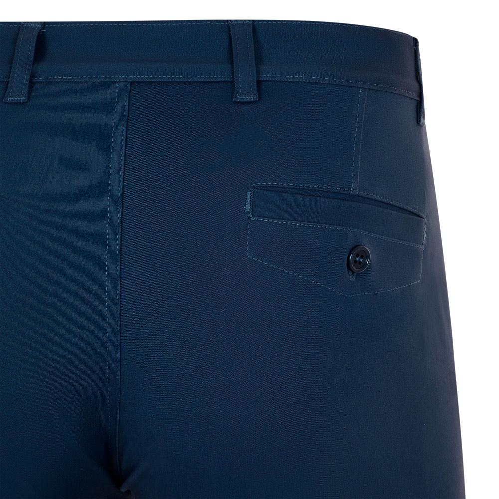 VL VISHNU. Pantaloni chino stretch unisex (260g/m²), din bumbac (98%) și elastan (2%) Albastru marin 38