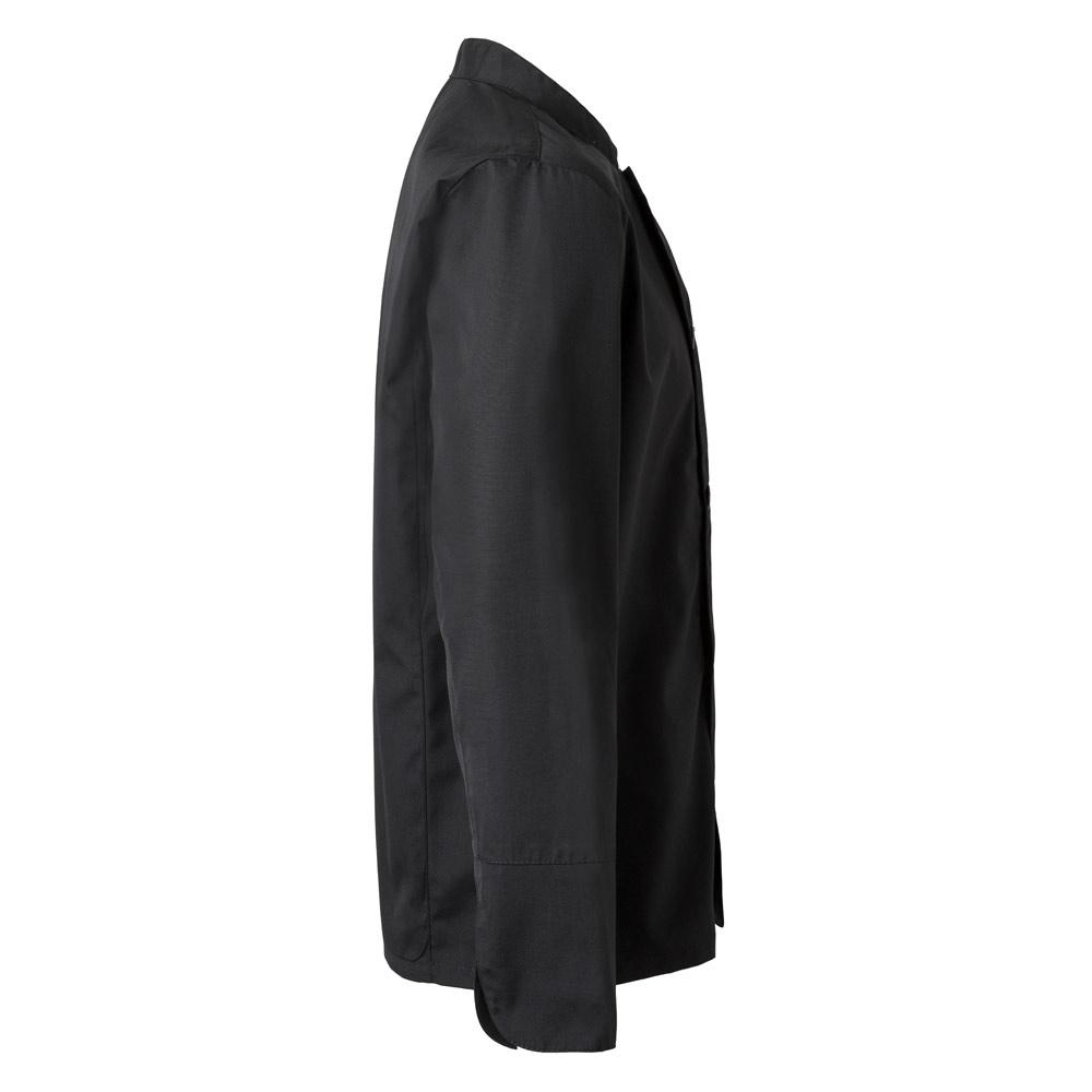 VL KALI. Jachetă de bucătărie cu mânecă lungă (175g/m²), din bumbac (35%) și poliester (65%) Negru 56