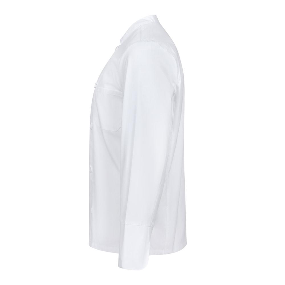 VL KALI. Jachetă de bucătărie cu mânecă lungă (175g/m²), din bumbac (35%) și poliester (65%) Alb 54