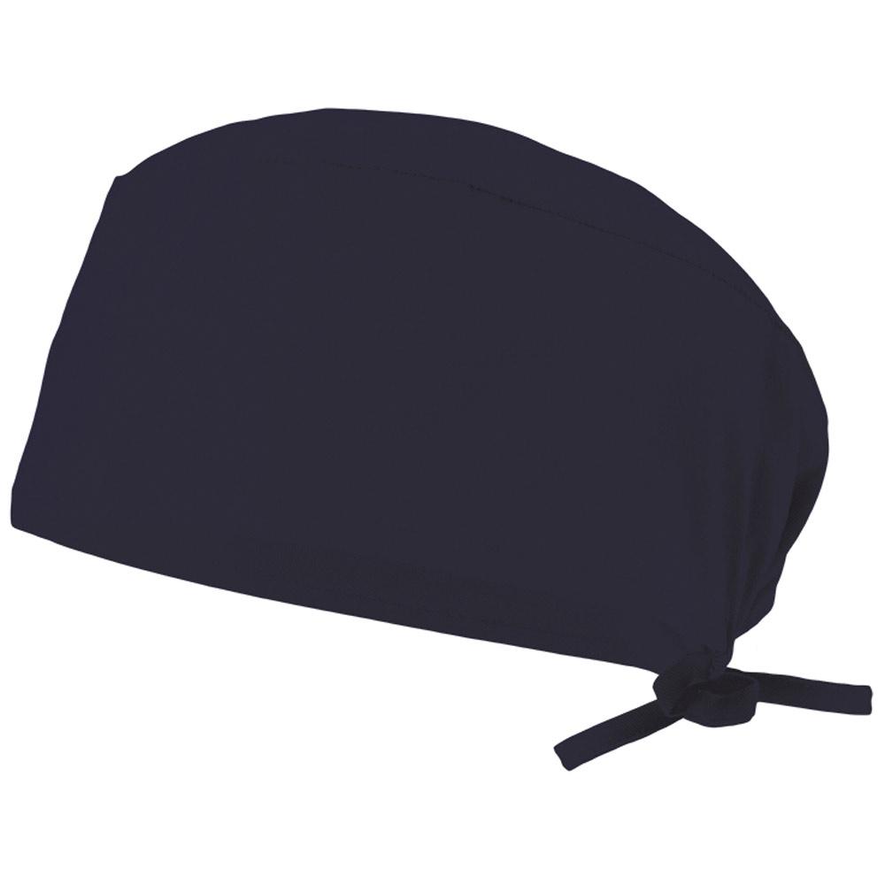 VL ENLIL. Șapcă sanitară din twill (190g/m²), din bumbac (35%) și poliester (65%) Albastru