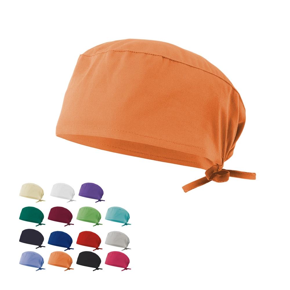 VL ENLIL. Șapcă sanitară din twill (190g/m²), din bumbac (35%) și poliester (65%) Albastru
