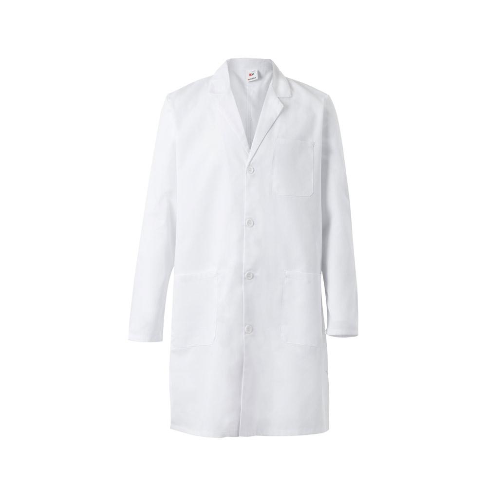 VL OGUN. Bluză din twill (180g/m²), din bumbac (20%) și poliester (80%) Alb L