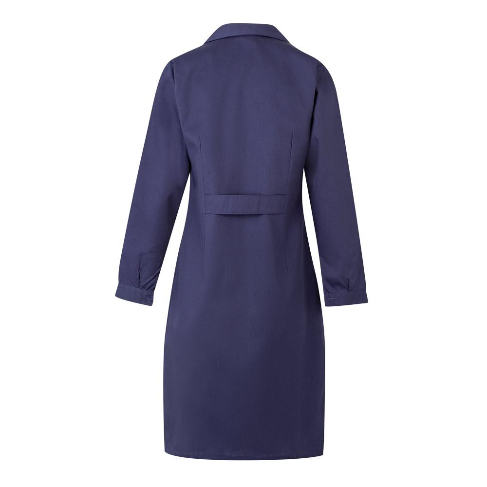 VL RAMA. Halat cu mânecă lungă din twill (175g/m²), din twill de bumbac (35%) și poliester (65%) Albastru