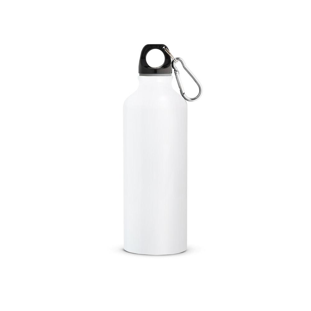 RE-LANDSCAPE M. Sticlă din aluminiu reciclat cu carabină 530 mL Alb