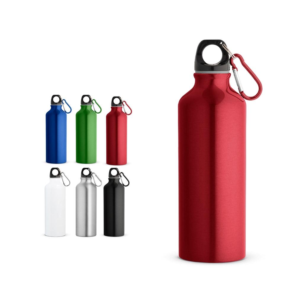 RE-LANDSCAPE M. Sticlă din aluminiu reciclat cu carabină 530 mL Alb