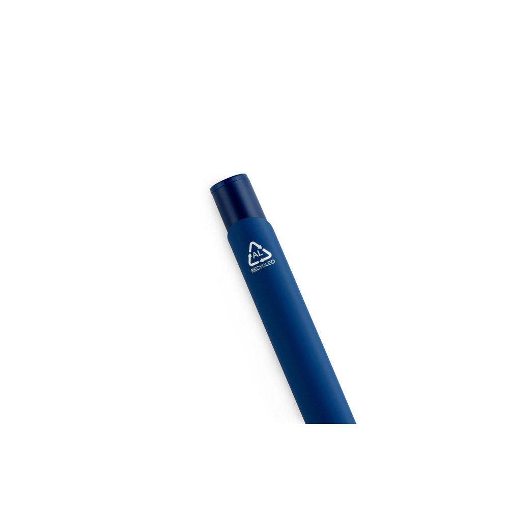 CLINT. Pix din aluminiu reciclat (100% rAL) cu finisaj din cauciuc Albastru