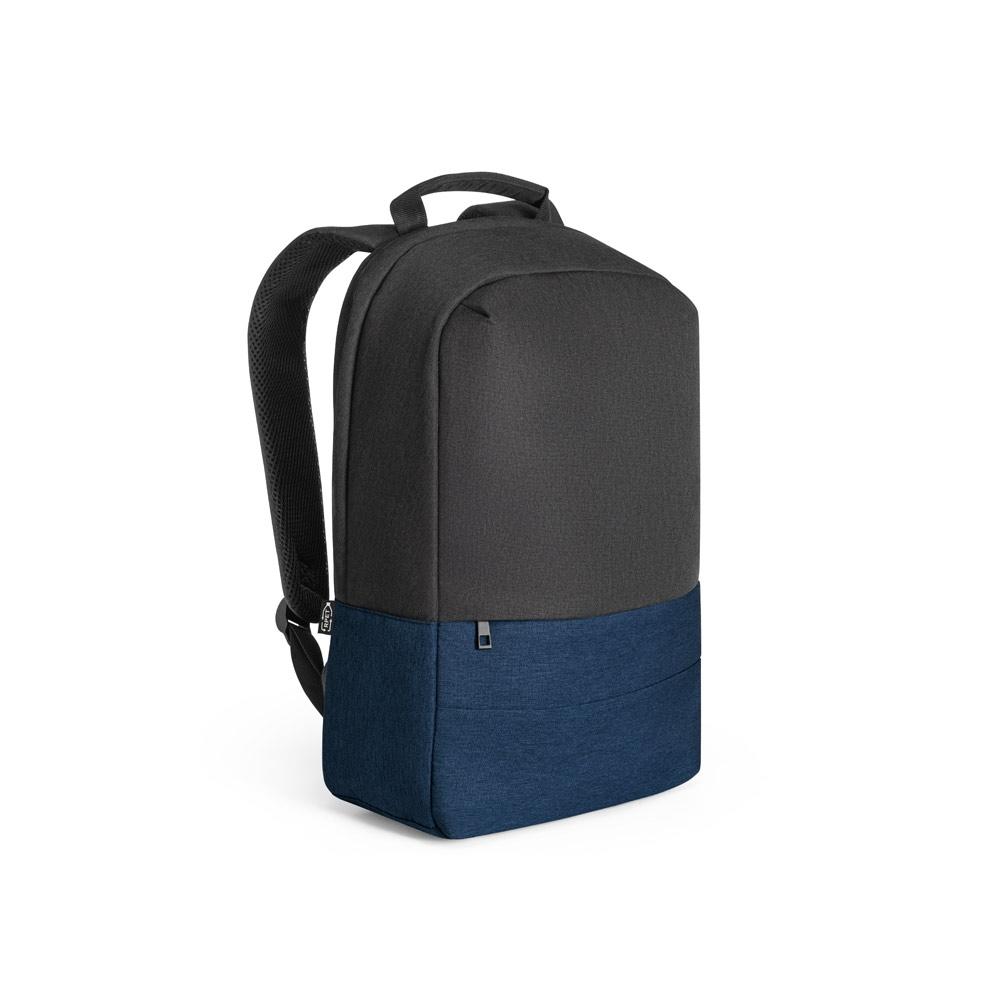 GENOA BPACK. Rucsac anti-furt din poliester reciclat de înaltă densitate 600D Albastru