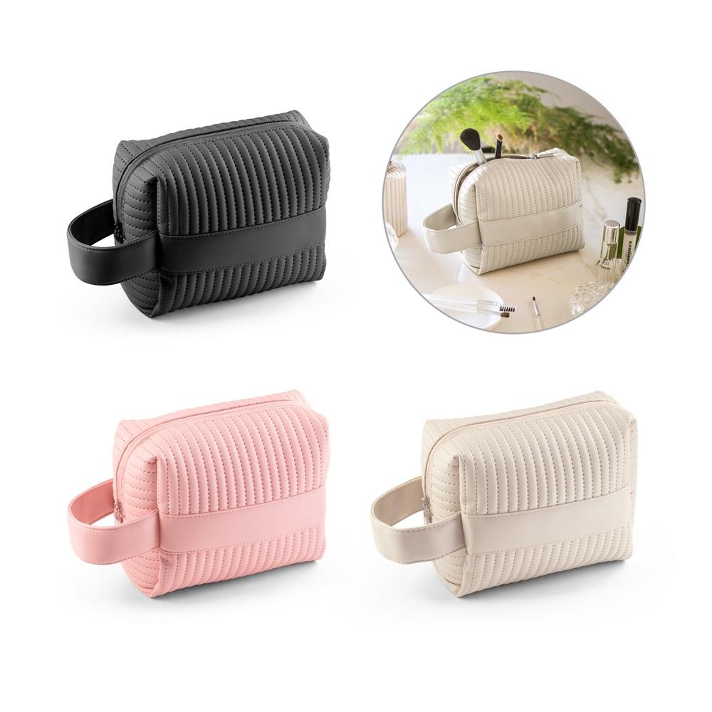 GILI. Geantă de mână din PU (21% PU reciclat și 30% poliester reciclat) Bej