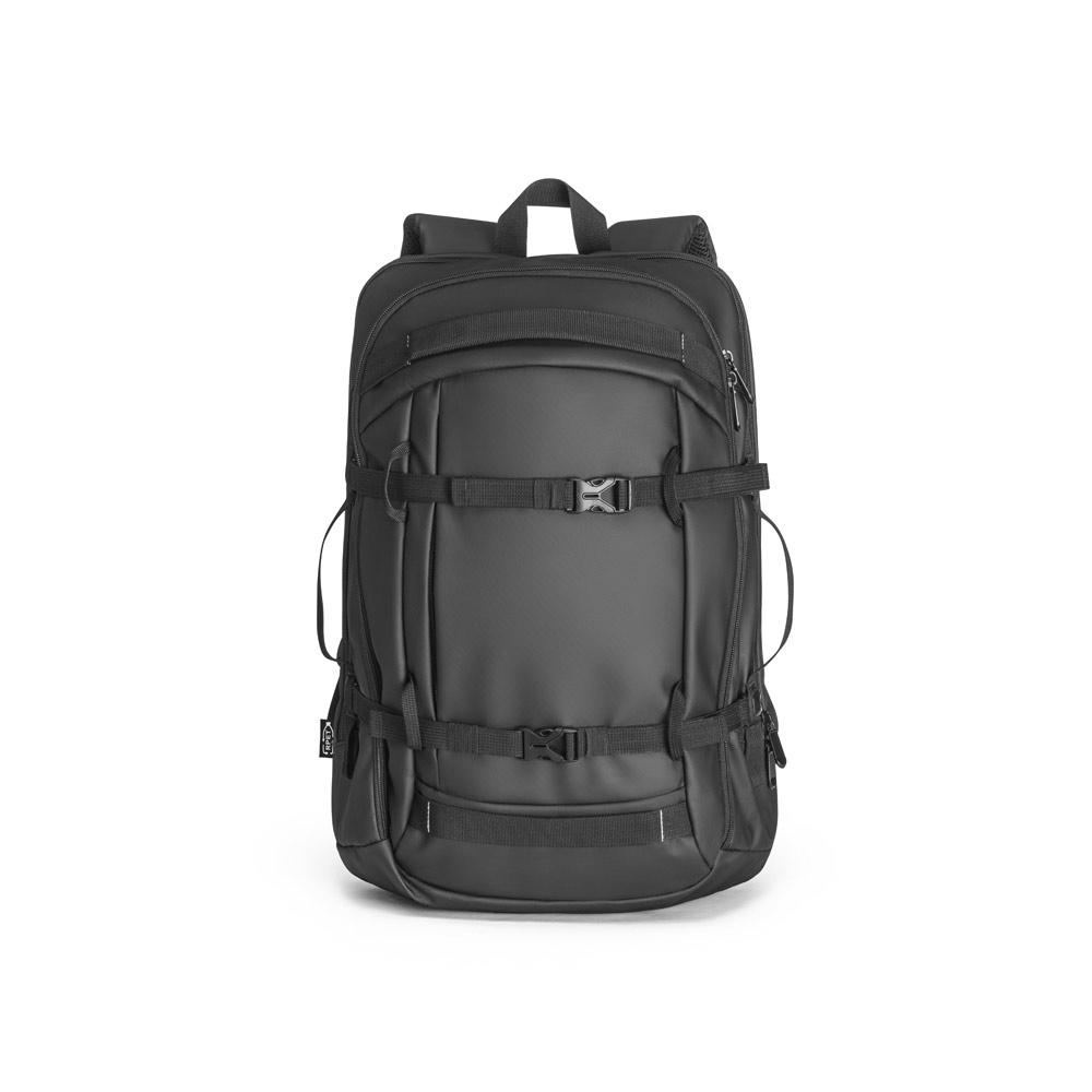 KAMPALA. Rucsac pentru laptop din poliester reciclat 900D, de înaltă densitate, cu protecție impermeabilă și căptușeală din poliester reciclat 210D 17'3