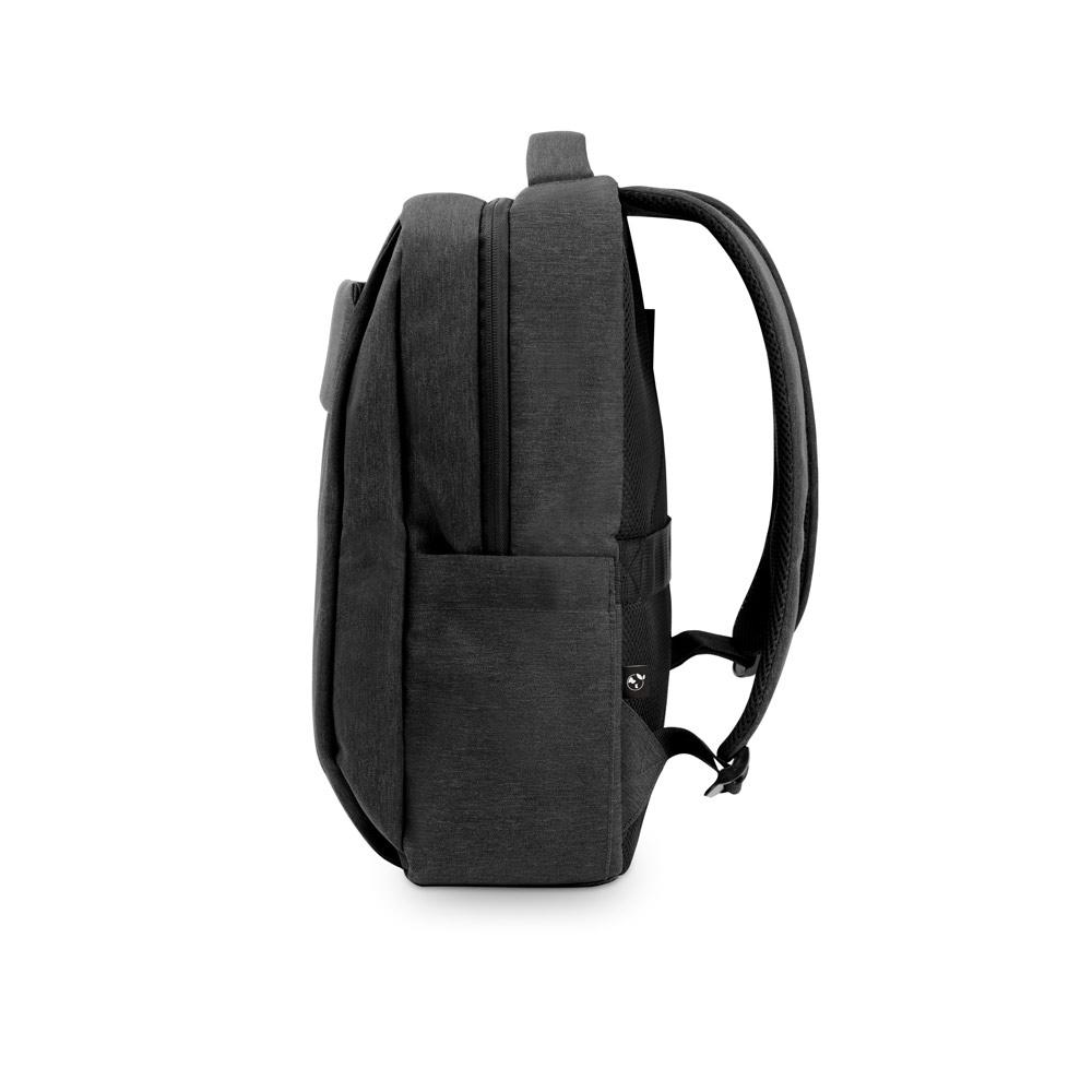 COVENTRY. Rucsac pentru laptop complet căptușit din poliester de înaltă densitate 300D reciclat și căptușeală din poliester reciclat 210D Gri închis