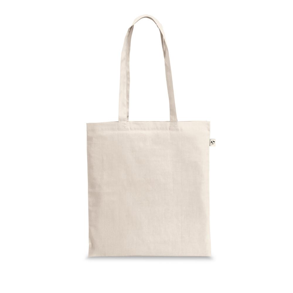 SALZBURG. Sacoșă 100% bumbac organic (180 g/m²) Natural deschis