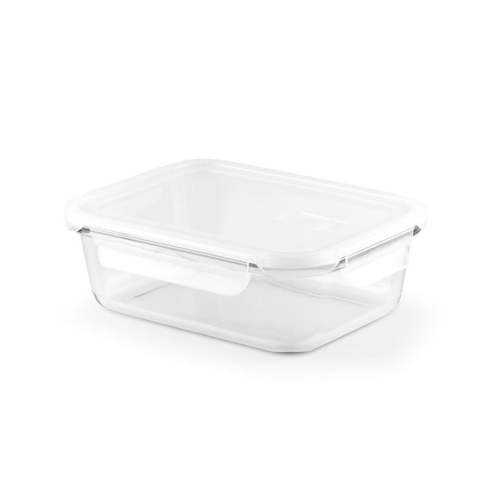 QUORIN. Cutie ermetică din sticlă borosilicată 1000 mL Alb