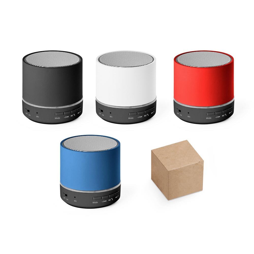 RE-PEREY. Boxă portabilă de 3W, durată de viață a bateriei 4h30m, din ABS 100% reciclat (100% rABS) Alb