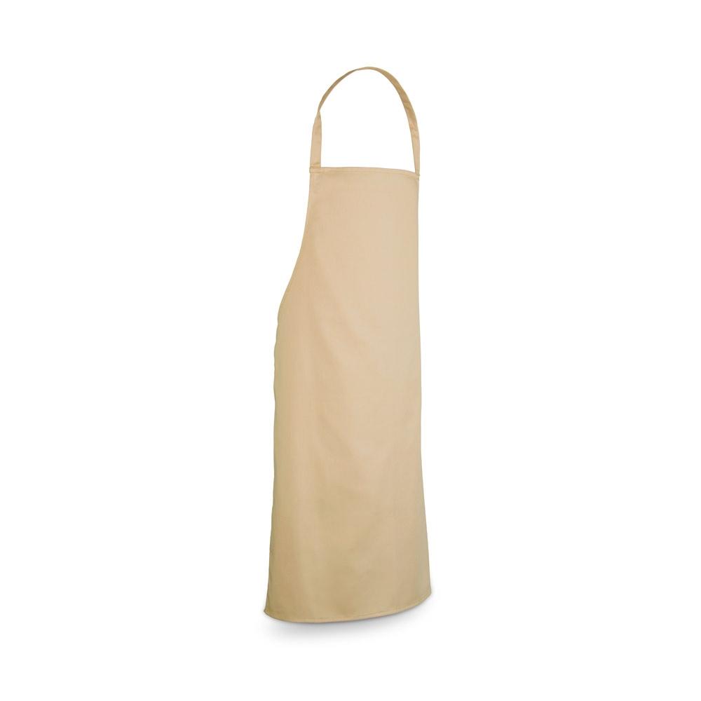 CUMIN. Șorț din bumbac twill (180 g/m²) Bej