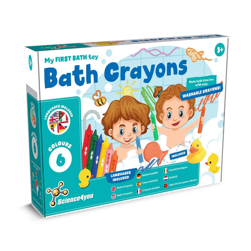 Creioane baie Bath Crayons, jucării didactice Asortat