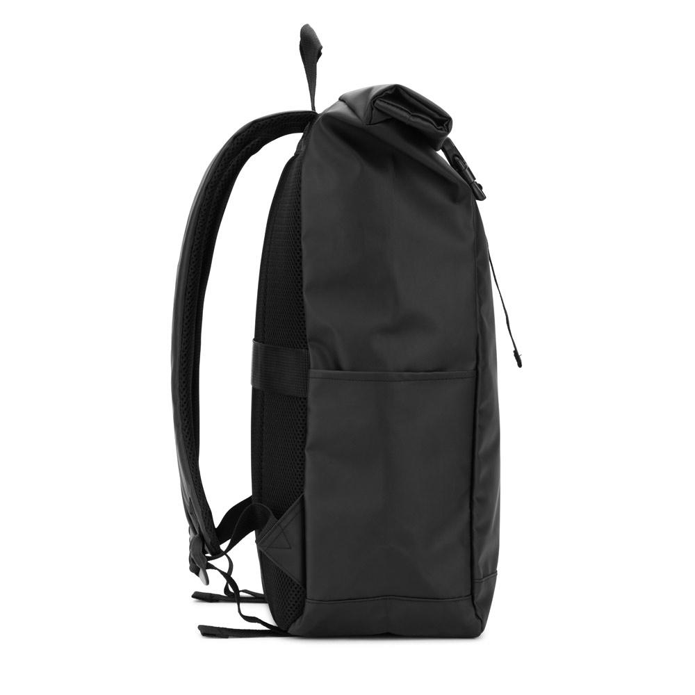 Rucsac Roll Top Osasco Bpack din poliester reciclat 600D Negru