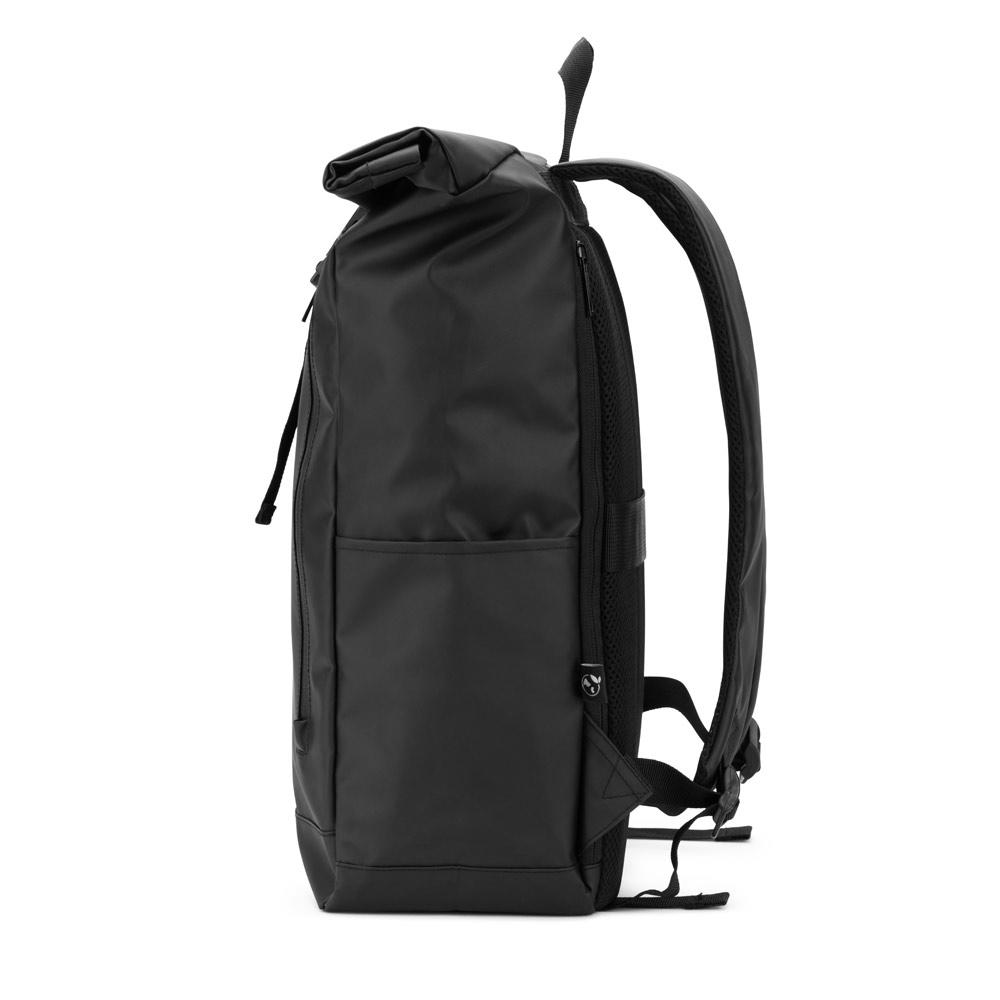 Rucsac Roll Top Osasco Bpack din poliester reciclat 600D Negru