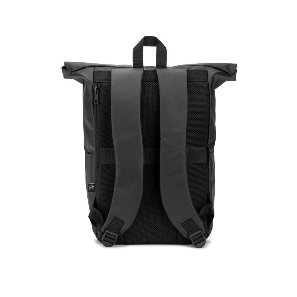 Rucsac Roll Top Osasco Bpack din poliester reciclat 600D Albastru Royal
