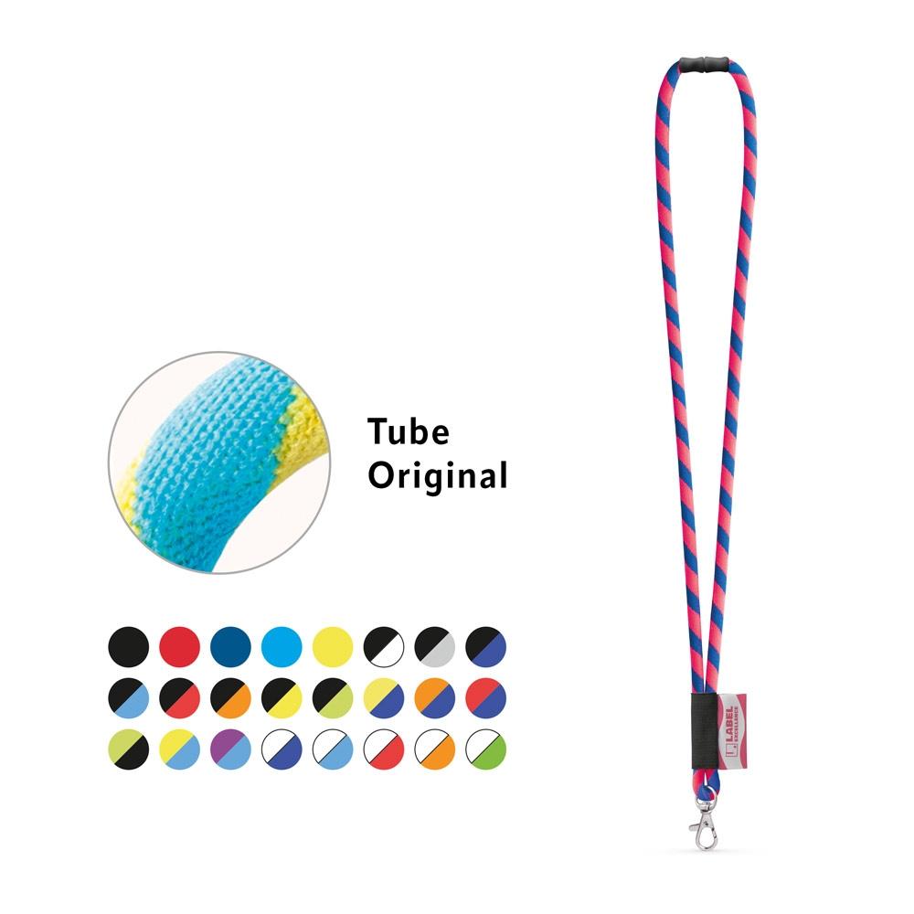 Lanyard personalizat Wisbech din poliamidă