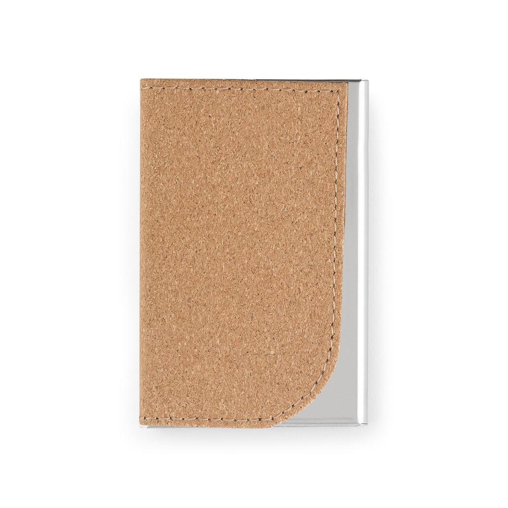 Set portcard și breloc Gosling din metal și plută Natural