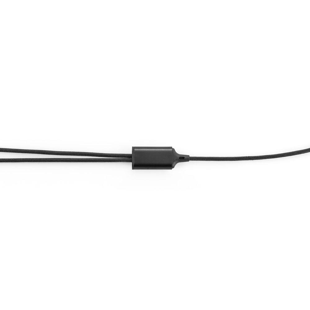 Cablu USB 6-în-1 Bertozzi din aluminiu și PET reciclat